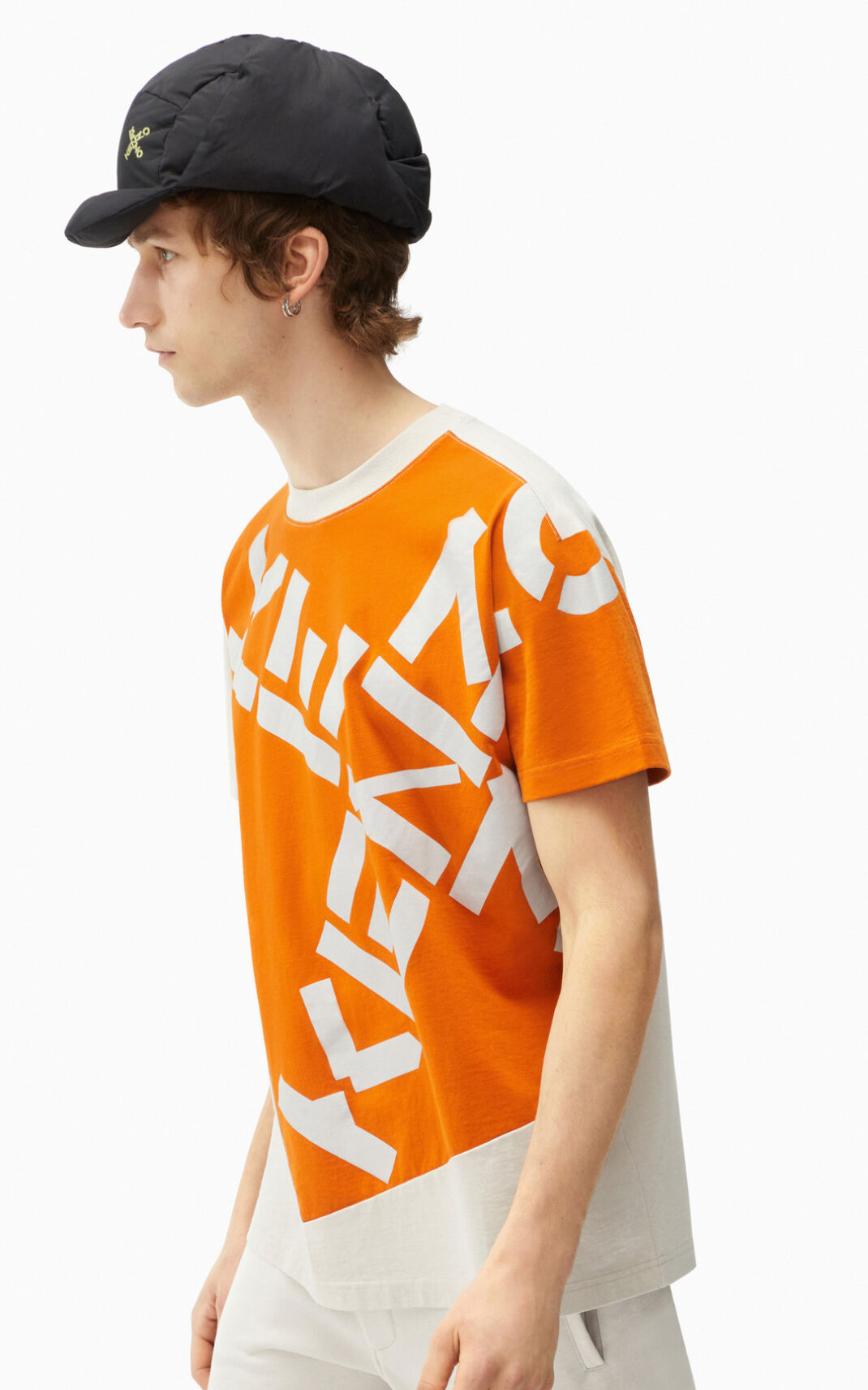 Kenzo Sport Big X Tシャツ メンズ 深いオレンジ - JIFSTP380